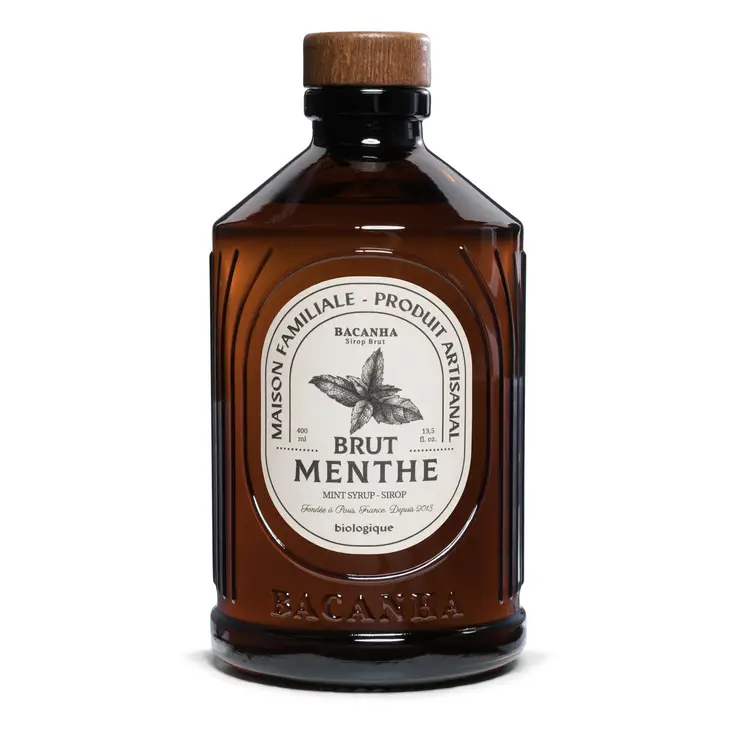 Bio Minze Sirup - 400 ml alkoholfrei Bacanha