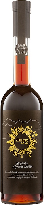 Amaro delle Alpi Bio Sudtiroler Alpenkrauterlikor - Bio Amaro delle Alpi Bio Sudtiroler Alpenkrauterlikor - Bio