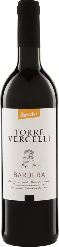 TORRE VERCELLI Barbera Demeter DOC - Biowein