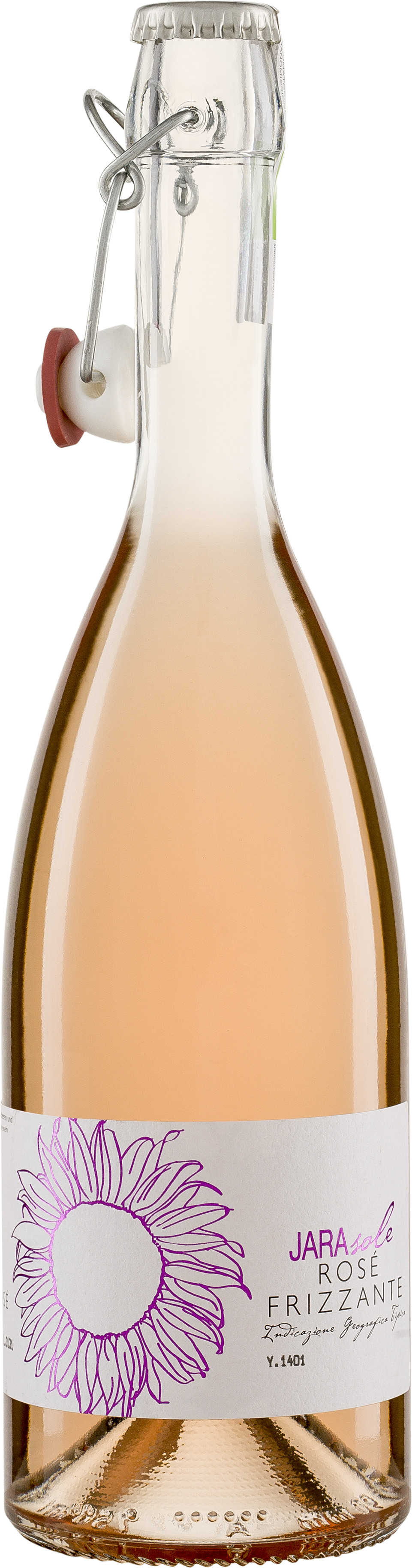 JARASOLE Rosé Frizzante IGT mit Bügelverschluss von La Jara