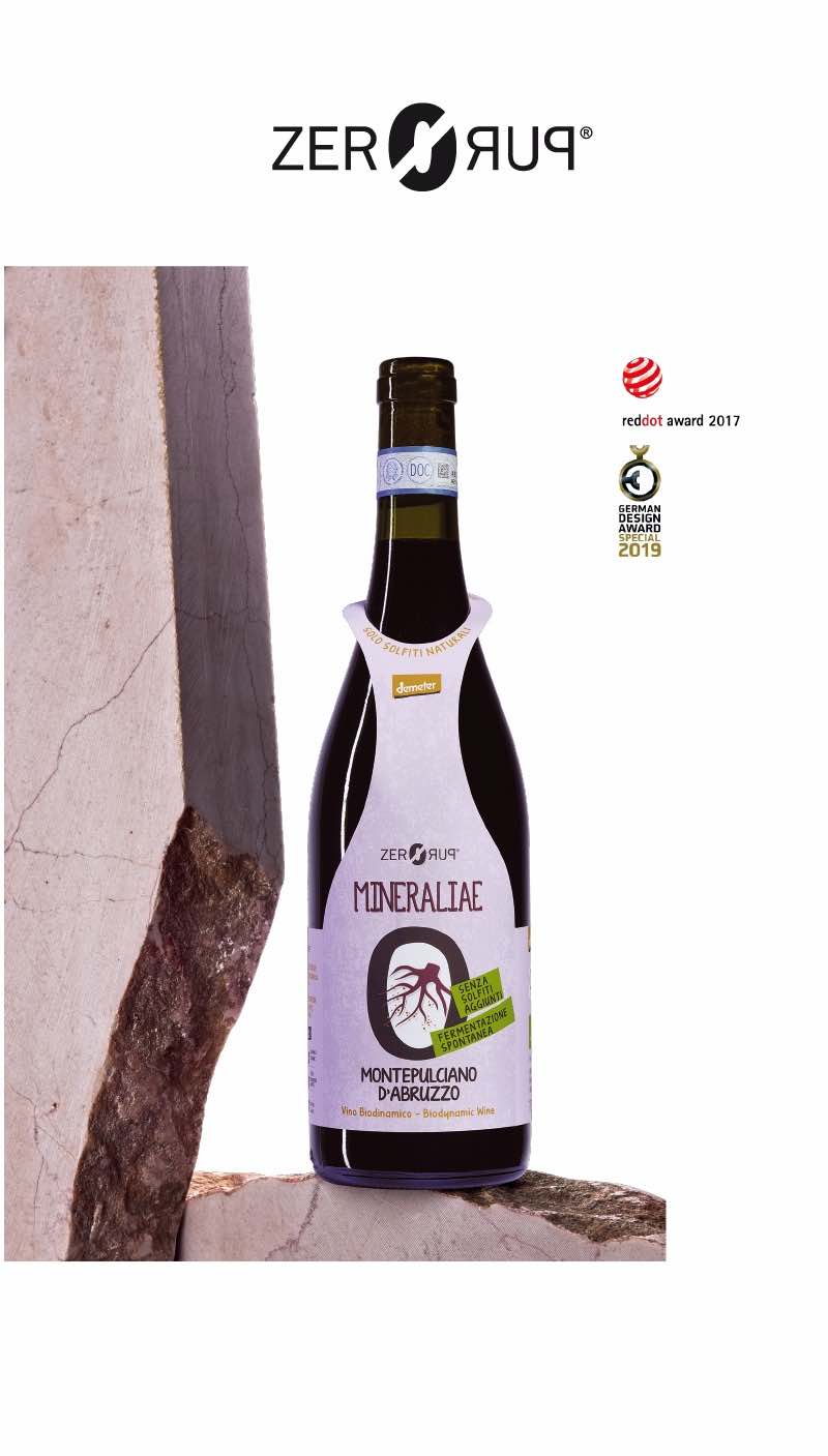 ZeroPuro Minaeraliae Montepulciano d’Abruzzo - Demeter ZeroPuro Minaeraliae Montepulciano d’Abruzzo - Demeter