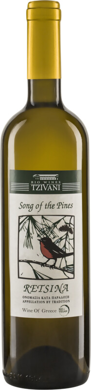 Retsina Song of the Pines Tzivani- Bioweinn Rioja Sobremoro - Biowein Retsina Song of the Pines Tzivani- Biowein
