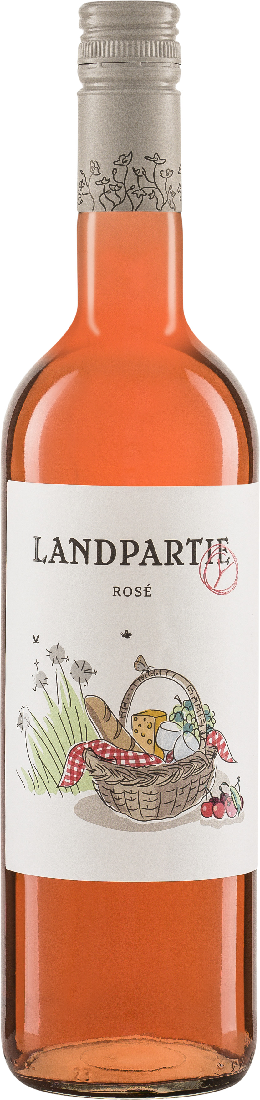 LANDPARTY Rosé Riegelmarke Bio-Roséwein