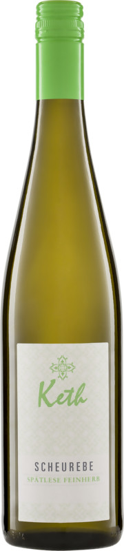 Scheurebe-Spa-tlese-feinherb-2015-Weingut-Keth-Biowein Scheurebe Spätlese feinherb Weingut Keth - Biowein