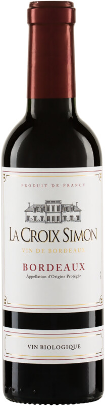 La Croix Simon Bordeaux Rouge AOP 0,375l - Biowein