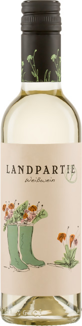 LANDPARTY-Weiss-0-375l-Biowein LANDPARTY Weiß 0,375l - Biowein