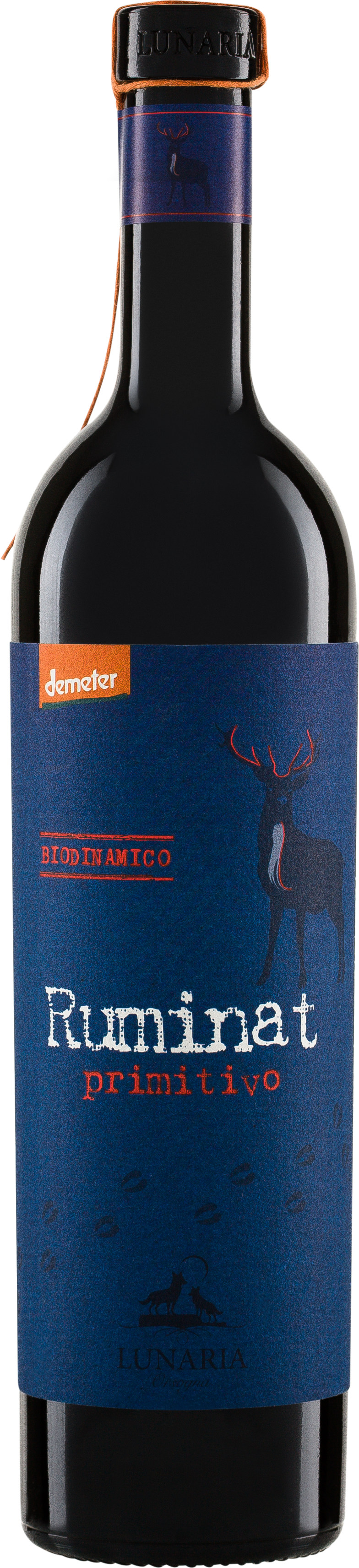 RUMINAT Primitivo Terre d’Abruzzo IGP Lunaria Demeter Bio-Rotwein
