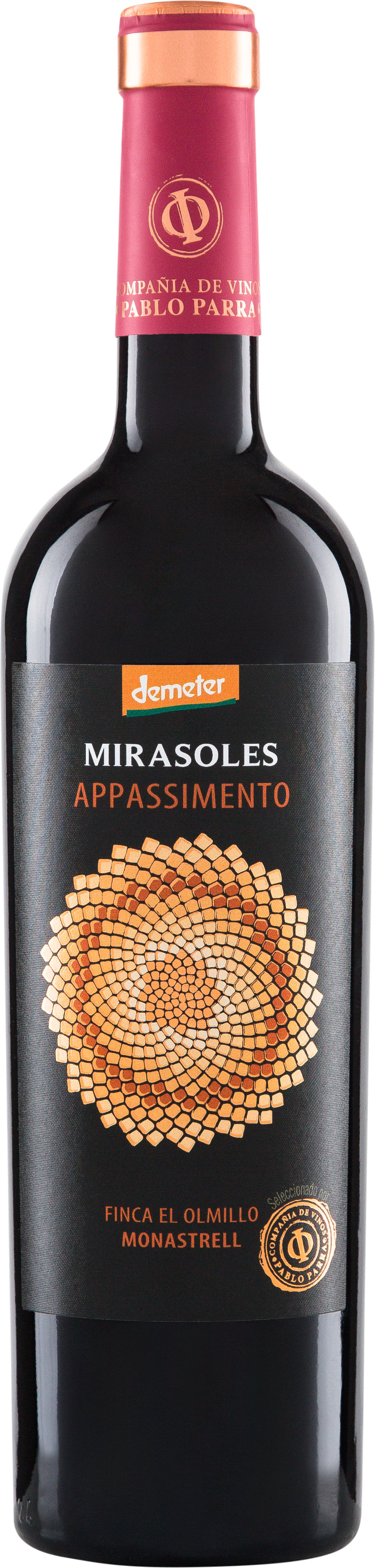 MIRASOLES Appassimento Finca El Olmillo Monastrell Demeter Bio-Rotwein