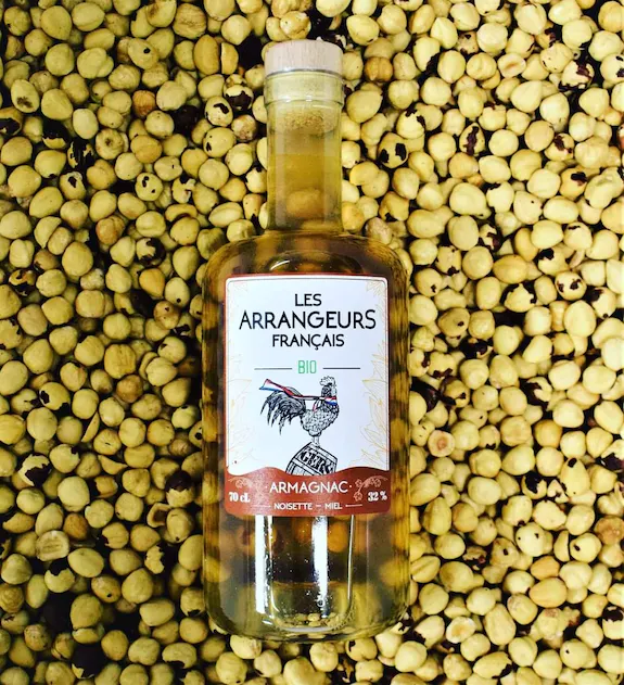 Armagnac mit Haselnüssen und Honig Bio
