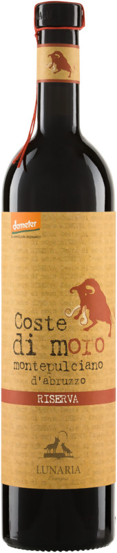 Montepulciano-Coste-di-Moro-Riserva-DOP-2010-Lunaria Montepulciano Coste di Moro Riserva DOP Lunaria - Demeter Biowein