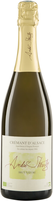Crémant d'Alsace Brut Stentz ohne SO2-Zusatz - Biowein