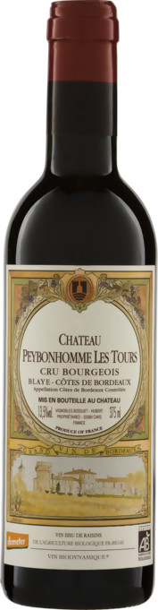 Château Peybonhomme-Les-Tours Côtes de Blaye 0,375l Bio