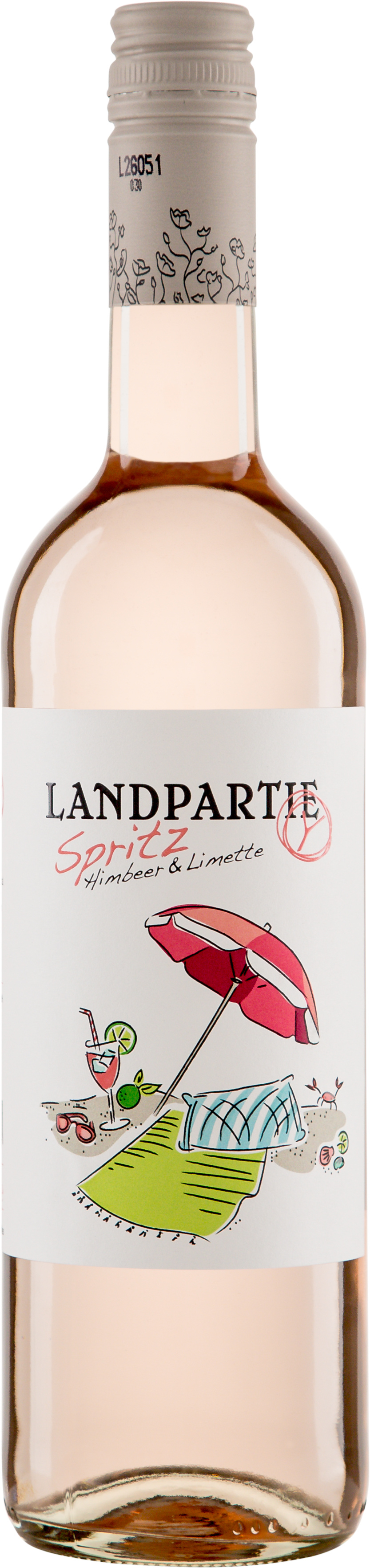 LANDPARTY Spritz Himbeer & Limette Riegelmarke Bio
