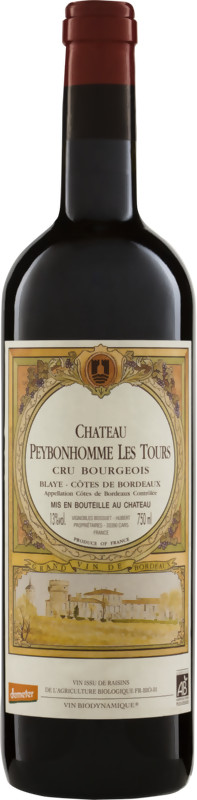 Château Peybonhomme-Les-Tours Côtes de Blaye Bio