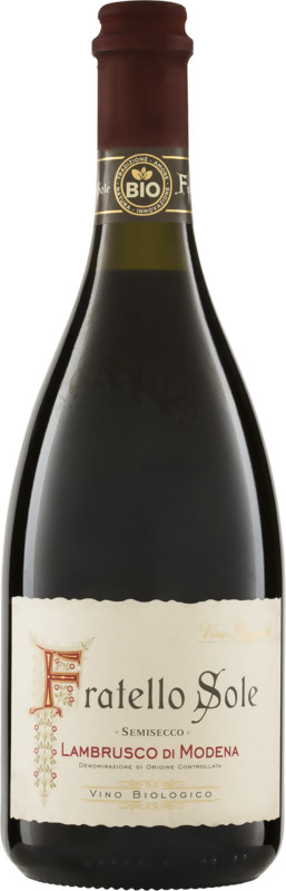 Lambrusco Fratello Sole DOC Coltiva - Biowein