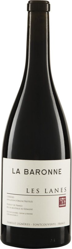 Les Lanes Corbières Rouge Château La Baronne - Biowein Les Lanes Corbières Rouge Château La Baronne - Biowein