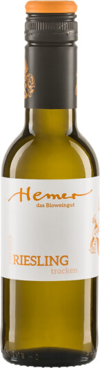 Biowein Riesling Hemer Rheinhessen 0,25 l