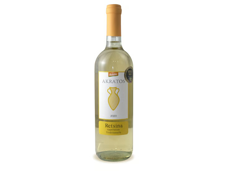 Retsina Papakonstantinou Demeter Bio-Weißwein