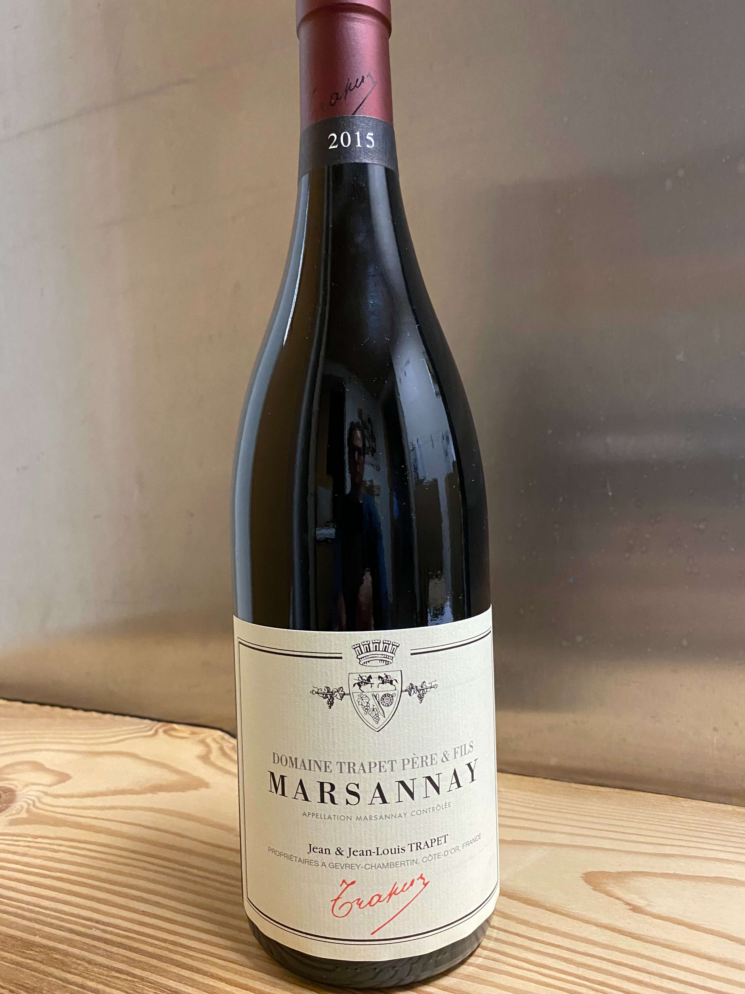 Trapet Burgund Marsannay rouge AC 2015 - Biowein
