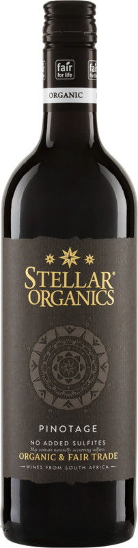 Pinotage Stellar Organics ohne SO2-Zusatz - Biowein