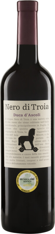 Nero di Troia Duca d'Ascoli IGT 2020 - Biowein