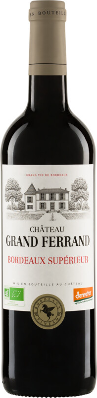 Cha-teau-GRAND-FERRAND-Bordeaux-Supe-rieur-Rouge-Demeter Château GRAND FERRAND Bordeaux Supérieur Rouge - Demeter