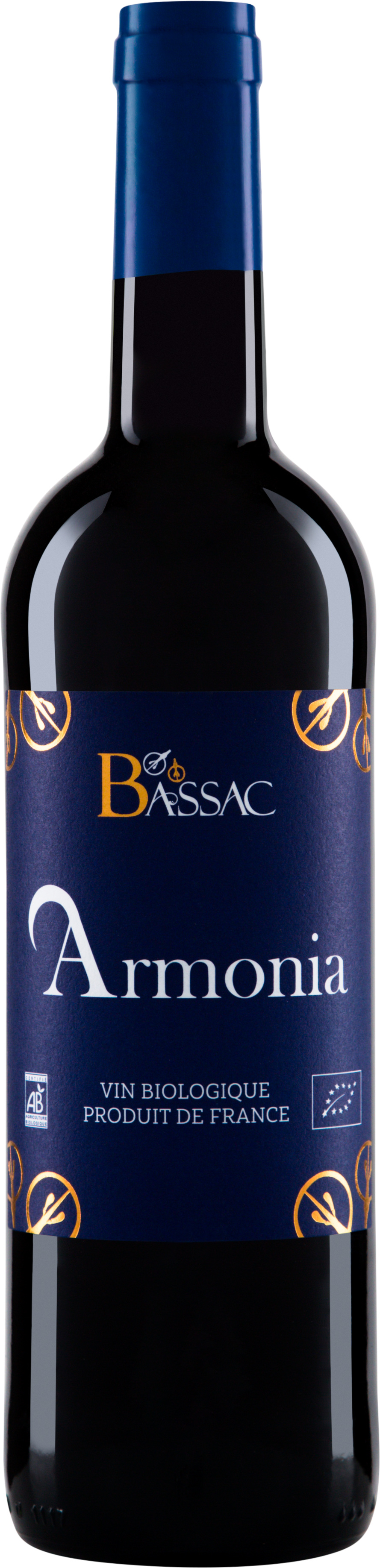 ARMONIA Rouge Domaine Bassac Bio-Rotwein
